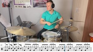 Александр Русских - Между строчек(Drum cover) Lumen