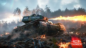 War Thunder. Танковые реалистичные бои. Новый марафон на КВ8 бесполезный огнеметный. Вторая звезда