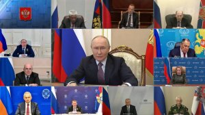 Подготовку к 9 мая Владимир Путин обсудил с постоянными участниками Совбеза России.