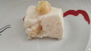 Тропическое суфле с ананасовым сиропом