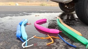 Aplastando Cosas Crujientes y Suaves! Extintor VS Rueda de Coche