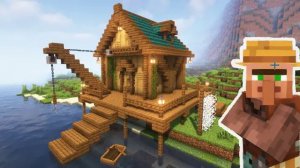 Minecraft ｜ Как построить рыбацкую хижину ｜ Руководство