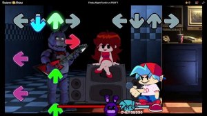 Friday Night Funkin vs FNAF 1 на сервисе Яндекс Игры