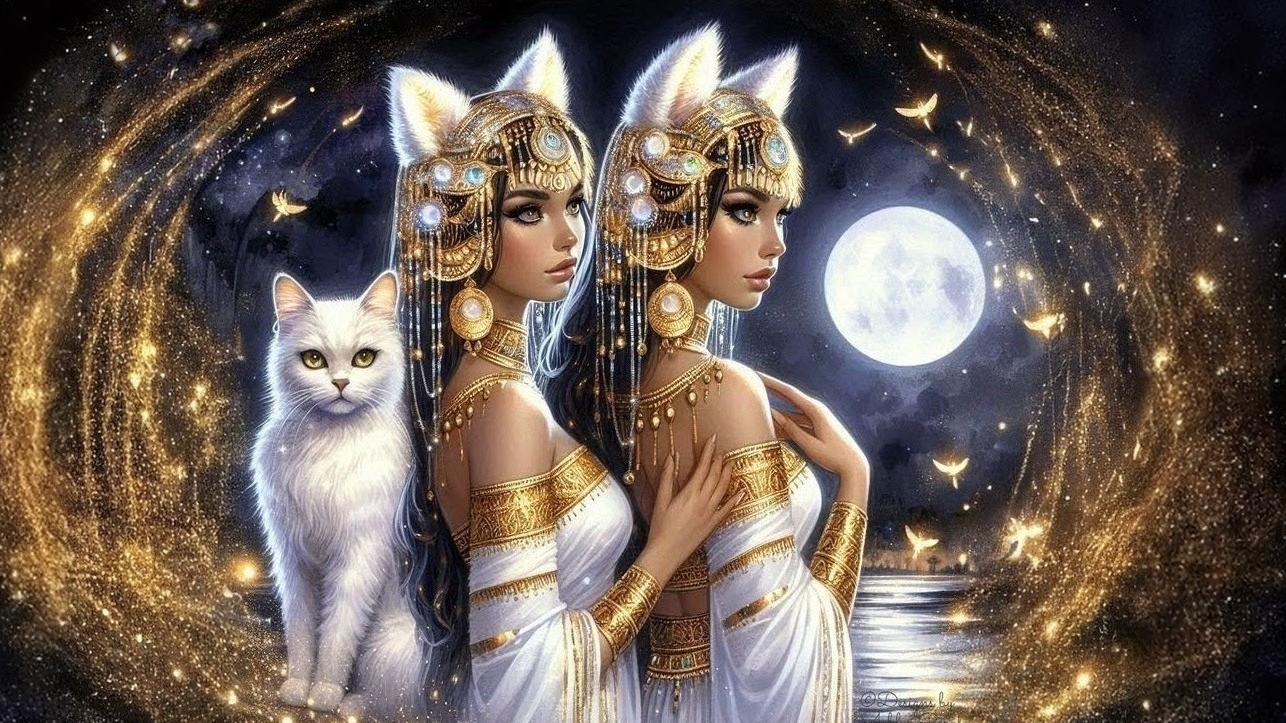Священные кошки Египта 🐱🐱🐱