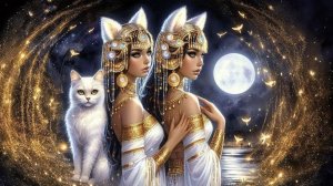 Священные кошки Египта 🐱🐱🐱
