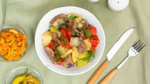 Рагу из телятины с картошкой