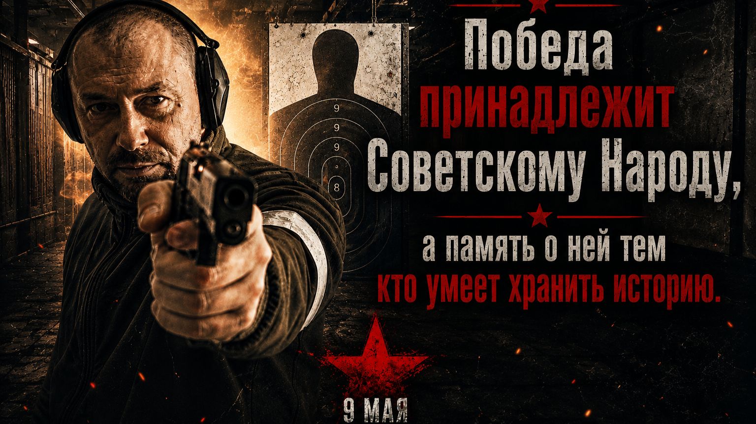 9 мая — память в сердце, честь в каждом выстреле (restyled)