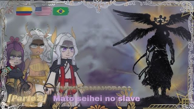 Mato seihei no slave (Thunder gods) React to Yuuki As Mahoraga  UA  JJK  🇨🇴🇺🇲🇧🇷_720p