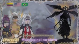 Mato seihei no slave (Thunder gods) React to Yuuki As Mahoraga  UA  JJK  🇨🇴🇺🇲🇧🇷_720p