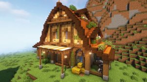 Minecraft ｜ Как построить средневековый амбар ｜ Руководство
