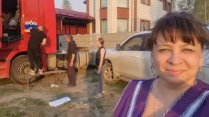 Приехали дети и внуки. Неожиданная помощь. Пересадка деревьев. Перестановка в доме