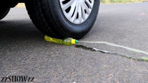Aplastando Cosas Crujientes y Suaves! Globos de Agua VS Rueda de Coche_part1_2