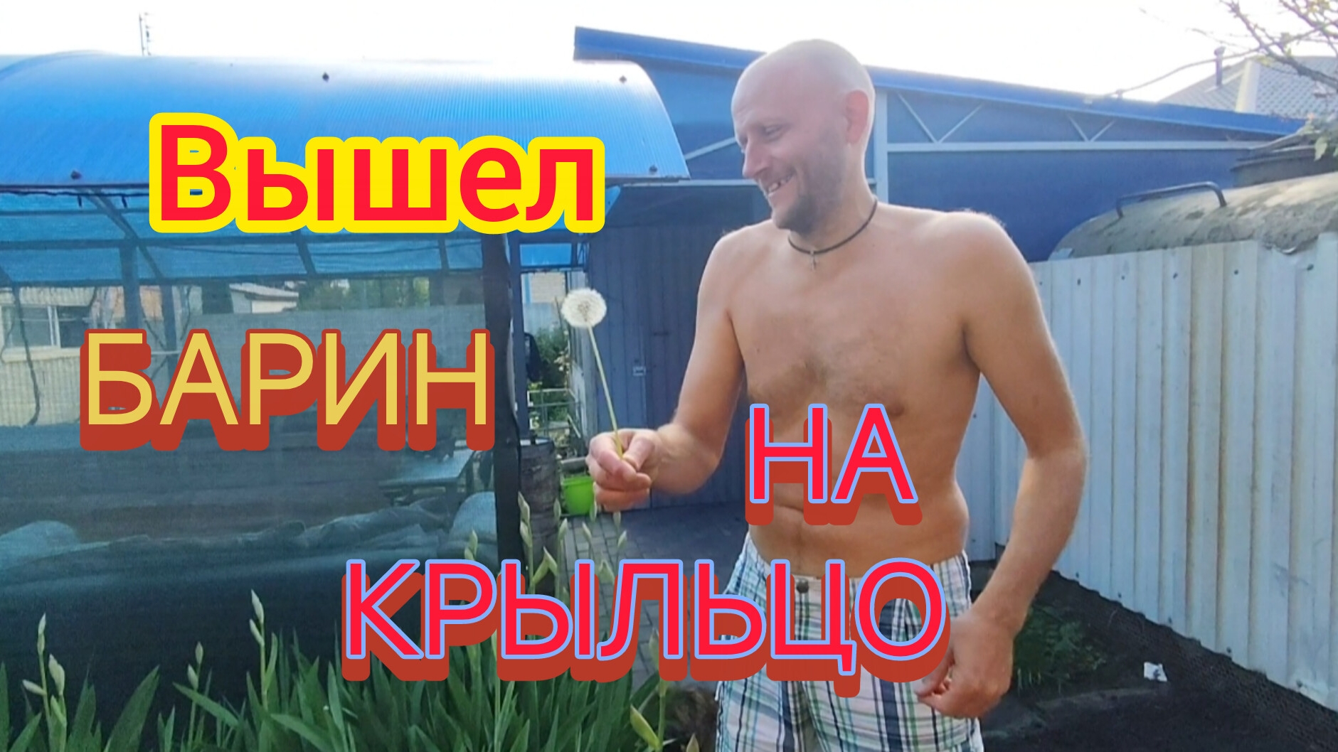 Вышел барин на крыльцо..🤣/На ЮГЕ наконец то ЖАРА/Любимый РАЙОН Ейска/Приводим в порядок УЧАСТОК/Кот