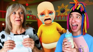 КИТАЙКА УЗНАЛ СЕКРЕТ МАЛЫША С БАБУШКОЙ! Baby in Yellow