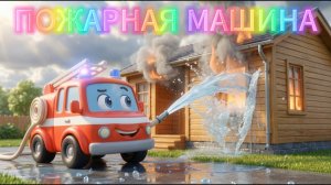 Пожарная Машина. Веселая песенка для детей 🚒 | Мульти Двор