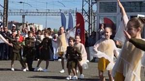 Поезд Победы Оренбург  Видео Виктор Поживин 8 мая 2026 г.