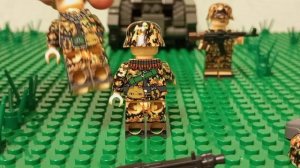 Обзон на лего  немецких солдат 2 мировой войны