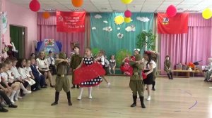 Танцевальная композиция А ЗАКАТЫ АЛЫЕ в исп. группы РОМАШКА