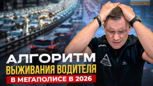 Правила «выживания» водителя в мегаполисе!