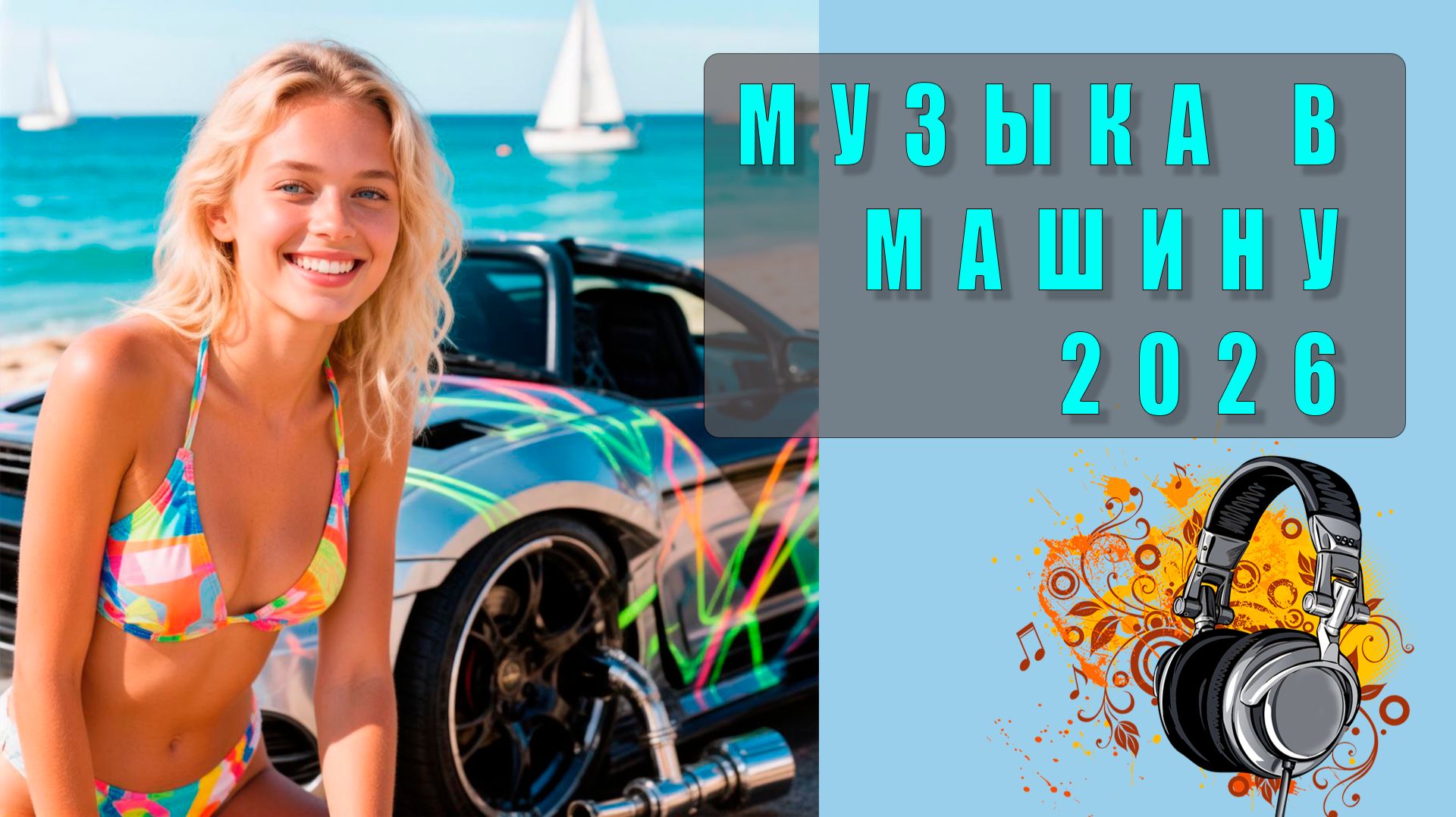 🔊 Лучшая музыка в машину 2026 | Треки для драйва, басы для прокачки, онлайн слушать бесплатно!