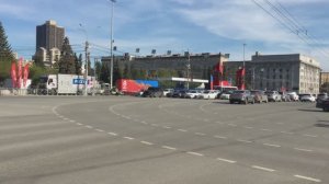 Новосибирск 07.05.26: от ул. Гоголя до Первомайского сквера