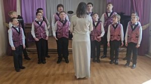 Вокальный ансамбль мальчиков  «Джентльмены». «Экипаж- одна семья»