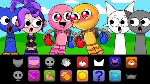 СПРУНКИ: ДЕВУШКА ИГРОКА из Poppy Playtime в моде Sprunki! Женская версия Игрока
