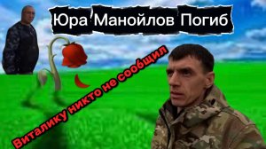 Блогер Юра Манойлов погиб на СВО/ Виталик и Ангелина/ Помогите дочке Юры получить выплаты🙏🙏🙏