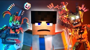 «Disconnected» Full Movie | FNAF SL Animated Minecraft Music Video