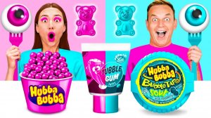 Еда тех же цветов # Веселые испытания BaRaDa Gold Challenge
