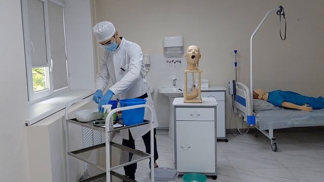 Промывание желудка взрослому человеку (аккредитация)