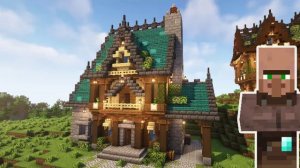 Minecraft ｜ Как построить средневековый дом (оружейник) ｜ Руководство