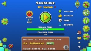 Я прошел Sunshine на 1 серебряную монету.