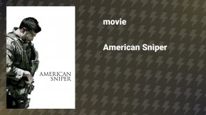 American Sniper (movie, 2014)