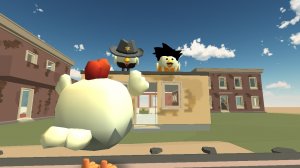 chicken gun pvp в соло