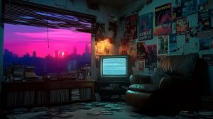 ＢＡＣＫ　ＴＯ　１９８７ [ Synthwave - Retrowave - Dreamwave Mix ] _ Rooftop Sunset Vibes