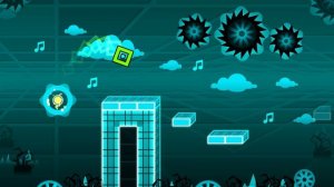 Прохождение уровня Sonar на 3 монетки Geometry Dash
