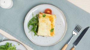 Лазанья с моцареллой