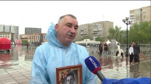Акцию по массовому поднятию гирь провели 9 Мая в Тюмени