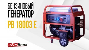 Бензиновый генератор EVOline PB 18003 E