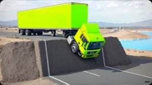 Соревнование «Машины против недостроенной дороги» №4 ▶️ BeamNG Drive
