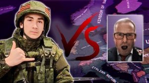 ЛЕГЕНДАРНАЯ партия в HOI 4 | РУССКИЙ ПРОТИВ 7 НАТОВЦЕВ | Обзор матча