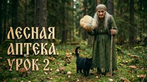 ЛЕСНАЯ АПТЕКА: УРОК 2 - Ежовик гребенчатый и чага | Лесная аптека Бабы Яги