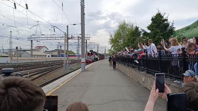 Прибытие поезда победы город Челябинск 2026 год смотреть онлайн