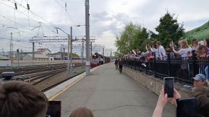 Прибытие поезда победы город Челябинск 2026 год