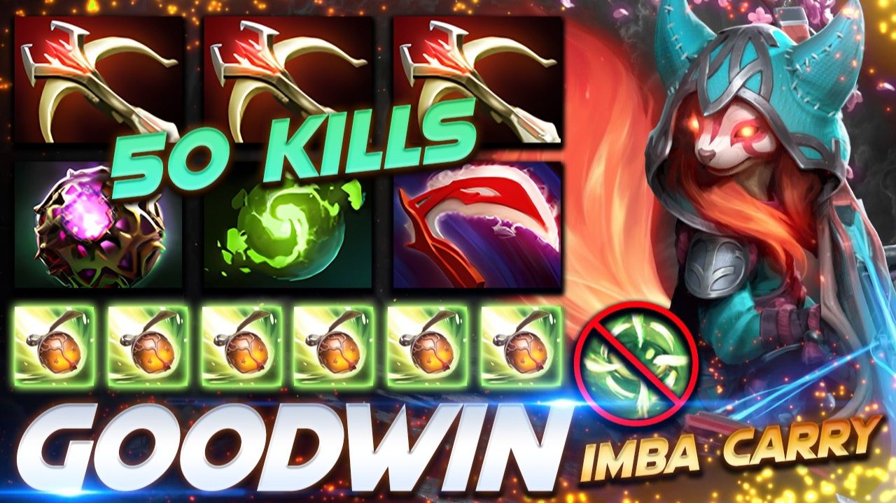 GoodWIN Hoodwink 50 KILLS IMBA ARCHER — профессиональный геймплей в Dota 2 [Смотри и учись]