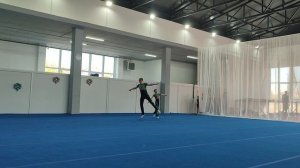 МП 3 спортивный, Николаюк Семён - Иванов Арсений, КСШОР, Темповое упражнение