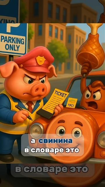 Как запомнить слово PORK за 10 секунд?🐷 #мем #английскийonline #английскийдляначинающих #прикол