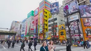 🇯🇵 Токио, Акихабара - японский электрический аниме-город в 4K / 2026