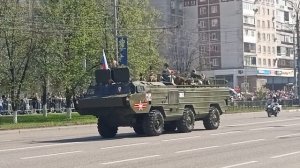 9 МАЯ  2026.НОВОКУЗНЕЦК.ЗАКЛЮЧИТЕЛЬНОЕ ШЕСТВИЕ МЕХАНИЗИРОВАННОЙ КОЛОННЫ